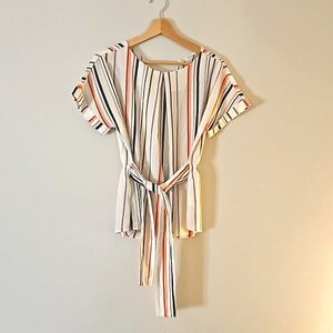 Striped Dressy Top